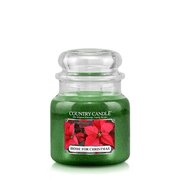 Country Candle Home for Christmas świeca zapachowa średnia z 2 knotami (453 g)