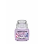 Country Candle Snowflakes Błyszcząca świeca zapachowa mini 1-knot (104 g)