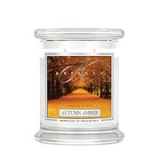 Kringle Candle Autumn Amber świeca zapachowa średnia z 2 knotami (411 g)