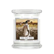Kringle Candle Far, Far Away średnia świeca zapachowa z 2 knotami (411 g)