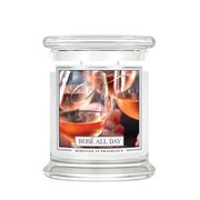 Kringle Candle Rose All Day świeca zapachowa średnia z 2 knotami (411 g)