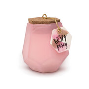 Świeca zapachowa Paddywax PRISM PINK ROSEY POSEY (2,5 uncji / 70 g)