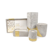 Paddywax URBAN GOLD AMBER + SMOKE w pojemniku betonowym (30oz / 850g)