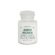 Paddywax FARMHOUSE 8 OZ BIAŁE SZKŁO Z ZIELONĄ NAKLEJKĄ JUNIPER MAGNOLIA