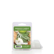 Wosk zapachowy Kringle Candle Crisp Apple & Sage (64 g)