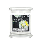 Kringle Candle Black Pepper Gin świeca zapachowa średnia z 2 knotami (411 g)