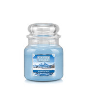 Country Candle Alpine Retreat średnia świeca zapachowa z 2 knotami (453 g)