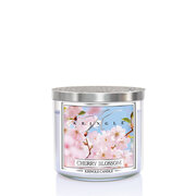 Kringle Candle TUMBLER Cherry Blossom świeca zapachowa z 3 knotami 411g