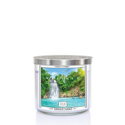 Kringle Candle TUMBLER Fiji świeca zapachowa z 3 knotami 411g