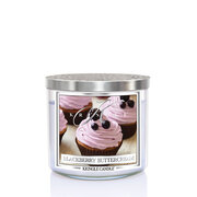 Kringle Candle TUMBLER Blackberry Buttercream świeca zapachowa z 3 knotami 411g