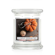 Kringle Candle Pumpkin Peppercorn średnia świeca zapachowa z 2 knotami (411 g)