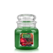 Country Candle Christmas is Here średnia świeca zapachowa z 2 knotami (453 g)