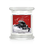 Kringle Candle Christmas Coal świeca zapachowa średnia z 2 knotami (411 g)
