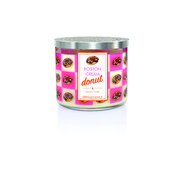 Świeca zapachowa Kringle Candle Boston Cream Donut z 3 knotami 411g
