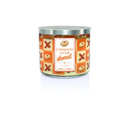 Świeca zapachowa Kringle Candle Cinnamon Sugar Donut z 3 knotami 411g