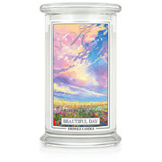 Kringle Candle Beautiful Day duża świeca zapachowa z 2 knotami (624 g)