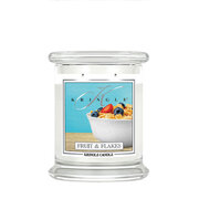 Kringle Candle Fruit & Flakes świeca zapachowa średnia z 2 knotami (411 g)