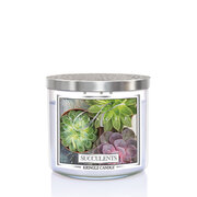 Kringle Candle TUMBLER Succulents świeca zapachowa z 3 knotami 411g