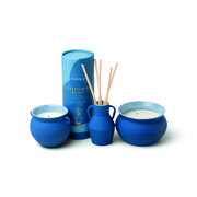 Paddywax SANTORINI Blue - Świeca zapachowa Agawa i Oliwka 8,5 uncji / 240g