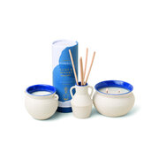 Paddywax SANTORINI Cream - Cliff & Hinoki Wood świeca zapachowa 8,5oz / 240g