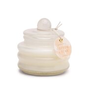 Paddywax BEAM Ivory: Świeca zapachowa Cotton Teak 3 uncje / 85g
