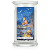 Kringle Candle Bayern Christmas duża świeca zapachowa z 2 knotami (624 g)
