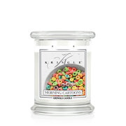 Kringle Candle Morning Cartoons średnia świeca zapachowa z 2 knotami (411g)