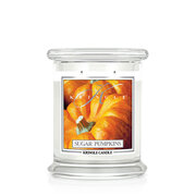 Kringle Candle Sugar Pumpkins średnia świeca zapachowa z 2 knotami (411g)