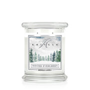 Kringle Candle Winter Evergreen świeca zapachowa średnia z 2 knotami (411g)