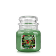 Country Candle Holly & Mistletoe świeca zapachowa średnia z 2 knotami (453 g)
