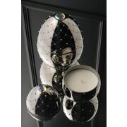 Świeca zapachowa LADENAC Bois de Russie SILVER (220 g) w opakowaniu prezentowym