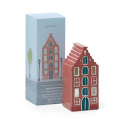 Ceramiczna latarnia herbaciana Paddywax AMSTERDAM z 1 świeczką i 20 rożkami Palo Santo
