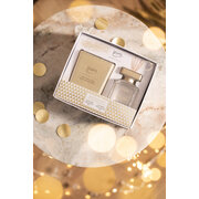 ipuro Essentials Świeca Time to Glow + dyfuzor w opakowaniu upominkowym 125g / 50ml