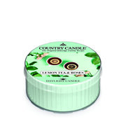 Świeca zapachowa Country Candle Lemon Tea & Roses (42g)