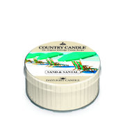 Świeca zapachowa Country Candle Sand & Santal (42g)