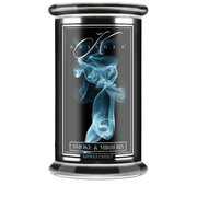 Kringle Candle Reserve Smoke & Mirrors duża świeca zapachowa z 2 knotami (624 g)