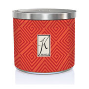 Kringle Candle TUMBLER Bourbon Apple & Oud świeca zapachowa z 3 knotami (411g)