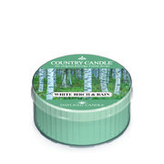 Świeca zapachowa Country Candle White Birch and Rain (42g)