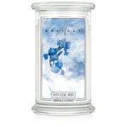 Kringle Candle Pomegranate & Fir duża świeca zapachowa z 2 knotami (624 g)