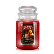 Country Candle Fireside Chai duża świeca zapachowa z 2 knotami (737 g)