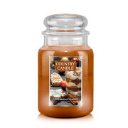 Country Candle Gingerbread Tiramisu duża świeca zapachowa z 2 knotami (737 g)