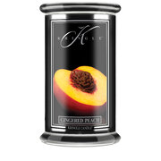 Kringle Candle Reserve Gingered Peach duża świeca zapachowa z 2 knotami (624 g)