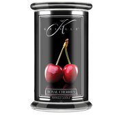 Kringle Candle Reserve Royal Cherry duża świeca zapachowa z 2 knotami (624 g)