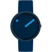 PICTO R44001-R001 Unisex Watch Ghost Nets Navy Blue 40mm 5ATM