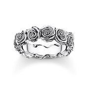 Thomas Sabo TR2488-637-21-54 Silberner Ring mit Rosen Damen