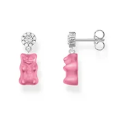 Thomas Sabo H2330-052-9 Ohrstecker mit pinken Goldbären silber Damen