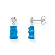 Thomas Sabo H2330-052-1 Ohrstecker mit blauen Goldbären silber Damen