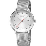 Mondaine MLE.41210.SM Mens Watch Doppio 41mm 5ATM 