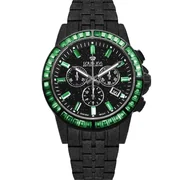 Louis XVI LXVI1182 Mens Watch Majeste Frosted Iced Out Chrono Limited 43mm 10ATM 