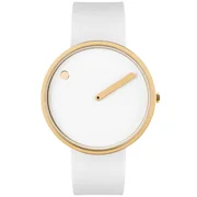 Picto 43321-0220G White Silicone 40mm 5ATM 